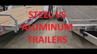 KTrail Review Comparing to my HampH aluminum Trailer [upl. by Studnia531]