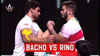 BACHO SAGINASHVILI VS RINO MASIC  World Championship 2023 Who Is Stronger [upl. by Ahtivak]