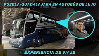 Viajando de LUJO en ETN DOBLE PISO desde Puebla Terminal 2 Poniente [upl. by Enneirdna490]