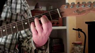 How To Play A over G Sharp Chord On Guitar AG [upl. by Neau681]