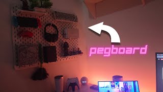 Fazendo upgrade no meu setup com uma PEGBOARD [upl. by Nosrak]