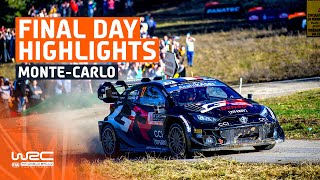 Final Day Highlights  WRC Rallye MonteCarlo 2024 [upl. by Daly]