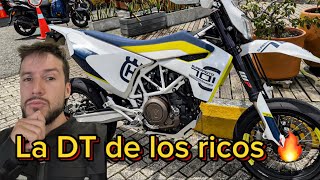 Husqvarna 701 Supermoto revisión a fondo y prueba de manejo a fuego 🔥 [upl. by Radman170]