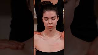 ASMR relaxing neck line and facial massage for Lisa asmrmassage [upl. by Egor]