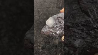 Shiny Silver Rock Melts Ice [upl. by Parent]