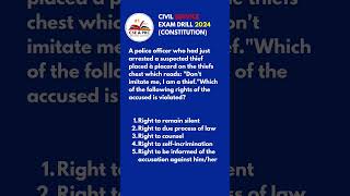 Civil Service Exam Drill for 2024 Philippine Constitution shorts civilservicereview [upl. by Naujat]