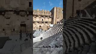 Aspendos antik tiyatrosu gezilecekyerler [upl. by Halbeib]