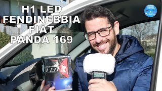 Installazione Lampadine LED Fari Fendinebbia nella mia FIAT Panda 169 [upl. by Adirehs480]