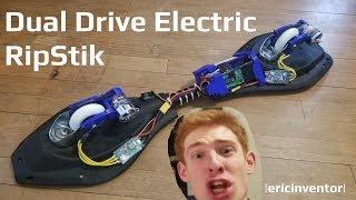 2000W 3D Printed Dual Drive Electric Ripstik [upl. by Latsirhc]