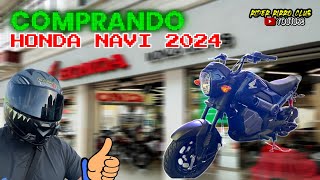 Comprando  HONDA NAVI 2024 🔥🤩 La Moto Mas Dificil de Comprar 😱 Como Comprarla 🔥 Rider Rirro Club [upl. by Megen]