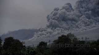 Sinabung Pyroclastic Flows [upl. by Keen221]