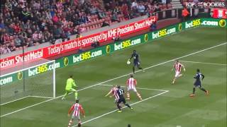 Danny Rose Goal vs Stoke City  260414 [upl. by Annawit]