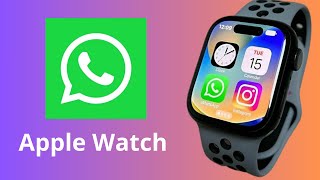 WhatsApp no Apple Watch Instale grátis applewatch fyp [upl. by Yttiy624]