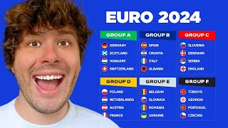 American Predicts EURO 24 🏆 [upl. by Kenlay961]