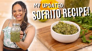 Dominican Sofrito Recipe  How to Make Sofrito  My UPDATED Recipe  Chef Zee Cooks [upl. by Janka974]