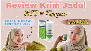 Review Kosmetik Jadul  New Topsyne Whitening Cream  NTS Cosmetik  Krim Pemutih Wajah Murah [upl. by Adnuahsor]