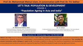 Population Ageing in Asia and India [upl. by Paugh]