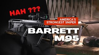 BARRET M95 • The Perfect Sniper from America [upl. by Dorena]