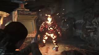 The Last of Us 2  The Arcade Bloater Boss Fight GROUNDED No Damage ☇Ultra Fast Kill [upl. by Calesta]