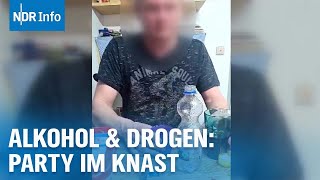 Alkohol und Drogen im Knast Häftlinge im offenen Vollzug feiern Party  NDR Info [upl. by Kato]