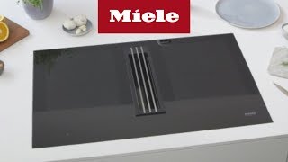 Induktionshäll med integrerad fläkt I Miele [upl. by Ita]