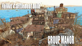 Fallout 4 Croup Manor settlement build [upl. by Ruffina782]