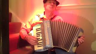 Tripping Upstairs Irish Jig Hagstrom 50 bass accordion [upl. by Ecaidnac673]