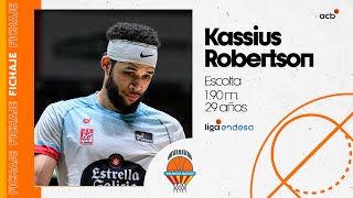 Explosividad anotadora para Valencia Basket con KASSIUS ROBERTSON  Liga Endesa 202324 [upl. by Mosira]