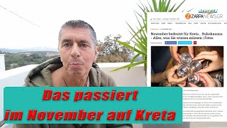 Das passiert im November auf Kreta KretaCrete 2024 [upl. by Brier964]