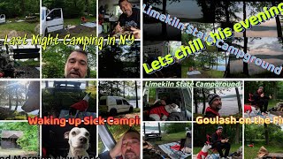 Limekiln State Campground Inlet NY Site 49 Full Series AFT 2024🔥🆙 vanlife trevdevadventures [upl. by Horwitz]