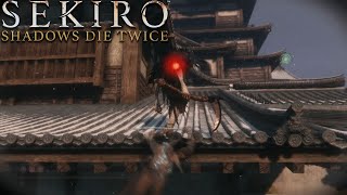 Sekiro  Ashina Castle Rooftops full stealth clear [upl. by Alletniuq655]