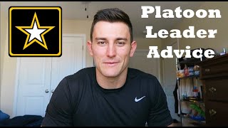 5 Tips for Being the Best Platoon Leader [upl. by Nehgam]