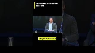 The Worst Justification For Religious Faith religion faith samharris god atheistviews atheism [upl. by Euqor]