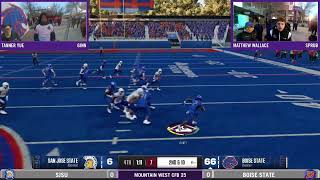 CFB25 MW Conference Championship Boise State vs SJSU [upl. by Bevis]