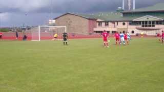 Orkney V Shetland Junior Inter County 2012 Football [upl. by Darnall328]