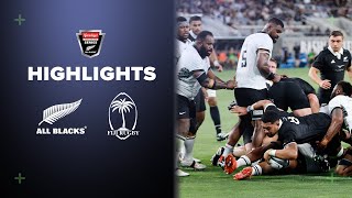 HISTORY IN SAN DIEGO  All Blacks v Fiji  San Diego 2024 [upl. by Arad]