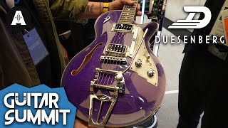 Duesenberg Guitars at Guitar Summit 2024 [upl. by Gottuard450]