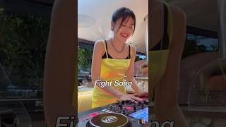 ลูกค้าขอเพลง Fight Song ค่ะ 💪🏼 DJ NGAMEIEI  djngameiei dj ดีเจ ดีเจงามอิอิ [upl. by Ehcar]