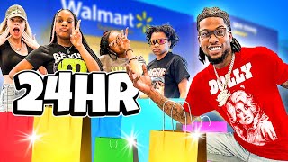 CJSOCOOL SPENT 24 hours in Walmart Clothes What Happened [upl. by Eitteb]