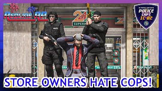 GTA 5 Roleplay  RedlineRP  HES THE WORST STORE OWNER EVER  287 [upl. by Petrina]