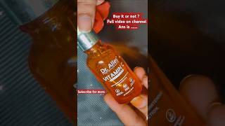 Dr Alies Professional Vitamin C Serum review skincare vitamincskincare ytshorts [upl. by Voletta15]