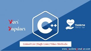 C ile Veri Yapıları  Linked List Bağlı Liste Yıkıcı Methodu [upl. by Buke]