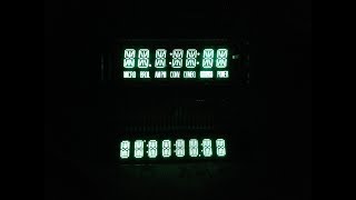 How a Vacuum Fluorescent Display VFD Works Wiring  More [upl. by Nimajaneb]