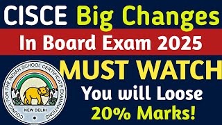 ICSEISC Big Changes In Exam Pattern 2025  Latest Update ICSE  Official Specimen Paper Launched 🔥 [upl. by Hareehahs579]