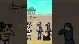 Latihan ninja cartoon funny comedy animation dubbing shortvideo shorts [upl. by Annua]