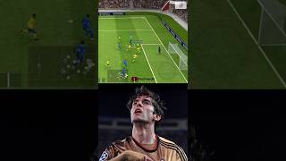 Kaká dribbling skills 🔥🤯  pes efootball2024 efootball efootball2023 pes2020 pes2023 shorts [upl. by Gui]