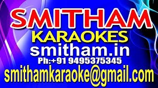 ORU POO MATHRAM CHODICHU KARAOKE SWAPNAKOODU [upl. by Tri]