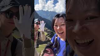 Machu Picchu Short  behind the scene of Machui Picchu  One day trip by INCA RAIL regular video [upl. by Chaffee605]