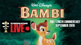 The Reviewing Network Live 057 Bambi Full Length Commentary [upl. by Aibar]