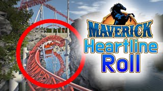 MAVERICK Heartline ROLL ver  Nolimits 2 Roller Coaster 4k 60fps 노리미츠 2 4K 60FPS [upl. by Anayrb821]